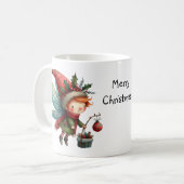 Niedliche Weihnachtszucht Kaffeetasse (Vorderseite Links)