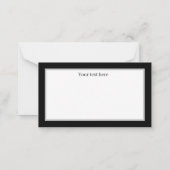 niedliche Weinliebhaber der Weltkunst Mitteilungskarte (Rückseite)