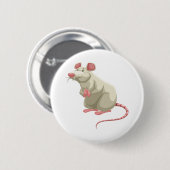 Niedliche Weiße Button (Vorne & Hinten)