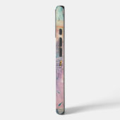 Niedliche weiße Katze Case-Mate iPhone Hülle (Rückseite / Links)