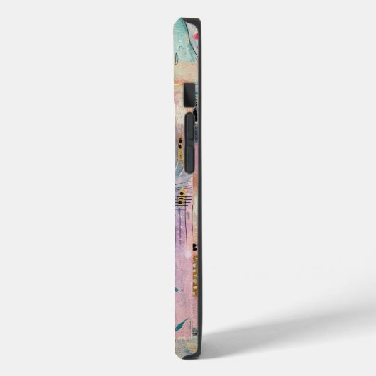 Niedliche weiße Katze Personalisiert Case-Mate iPhone Hülle (Rückseite / Links)