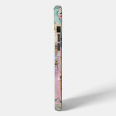 Niedliche weiße Katze Personalisiert Case-Mate iPhone Hülle (Rückseite / Links)