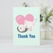 Niedliche Weiße Katze Schlafen Danke (Stehend Vorderseite)