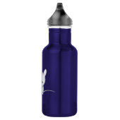 Niedliche Weiße Maus mit Star Trinkflasche (Rechts)