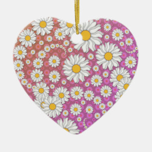 Niedliche weiße Milchprodukte auf rosa gelbem Hint Keramikornament
