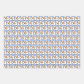 Niedliche weiße Schafe für Ihre Kinder Geschenkpapier Set (Vorderseite 2)