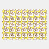 Niedliche weiße Schafe für Ihre Kinder Geschenkpapier Set (Vorderseite 2)