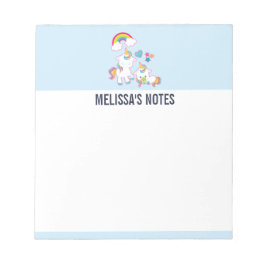 Niedliche weiße Schlösser Magische Mutter & Baby Notizblock