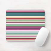 Niedliche weiße Streifen Mousepad (Mit Mouse)