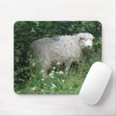 Niedliche Weißschaf-Mousepad Mousepad (Mit Mouse)