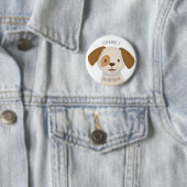 Niedliche Welpe Button (Beispiel)
