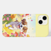 Niedliche Welpe Case-Mate iPhone Hülle (Rückseite (Horizontal))