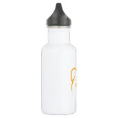 Niedliche Welpe Edelstahlflasche (Links)