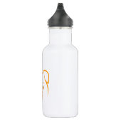Niedliche Welpe Edelstahlflasche (Rechts)