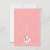 Niedliche Welpe Einladung (Rückseite)