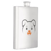 Niedliche Welpe Flachmann (Rechts)