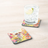 Niedliche Welpe Getränkeuntersetzer (Rechte Seite)