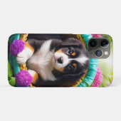 Niedliche Welpe in einem Korb Case-Mate iPhone Hülle (Rückseite (Horizontal))