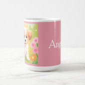 Niedliche Welpe Kaffeetasse (Mittel)