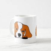 Niedliche Welpe Kaffeetasse (Vorderseite Links)