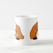 Niedliche Welpe Kaffeetasse (Mittel)