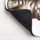 Niedliche Welpe/Kätzchen Mousepad (Ecke)