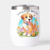 Niedliche Welpe Kleine Paws Big Liebe (Vorderseite)