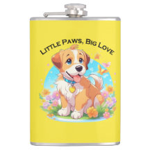 Niedliche Welpe Kleine Paws Big Liebe