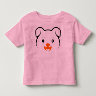 Niedliche Welpe Kleinkind T-shirt