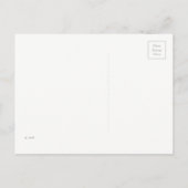 Niedliche Welpe mit Schnuller Postkarte (Rückseite)