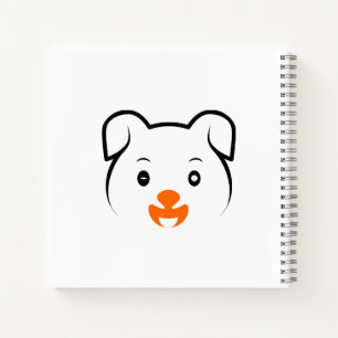 Niedliche Welpe Notizblock
