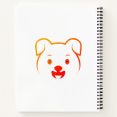 Niedliche Welpe Notizblock (Rückseite)