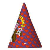 Niedliche Welpe Partyhütchen (Rechts)