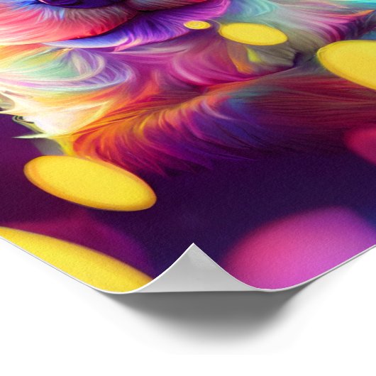 Niedliche Welpe Poster (Ecke)