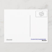 Niedliche Welpe Postkarte (Rückseite)