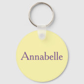 Niedliche Welpe Schlüsselanhänger (Rückseite)