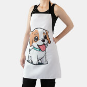 Niedliche Welpe Schürze (InSitu)