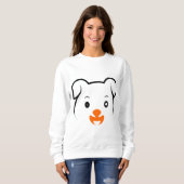 Niedliche Welpe Sweatshirt (Vorne ganz)