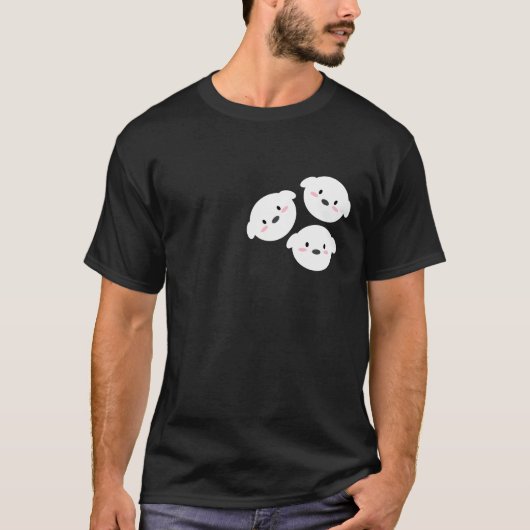 Niedliche Welpe T-Shirt (Vorderseite)