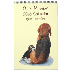 niedliche Welpen Hundeportraitbilder 2023 Kalender