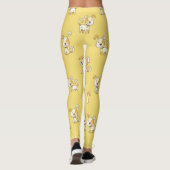 Niedliche Welpen Leggings (Rückseite)