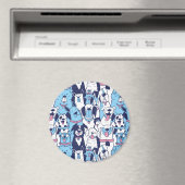 Niedliche Welpen Magnet (In Situ (Geschirrspüler))