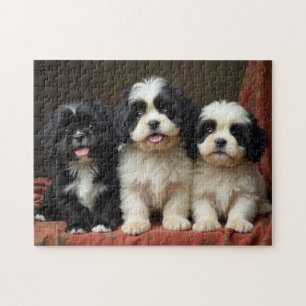 Niedliche Welpen Puzzle