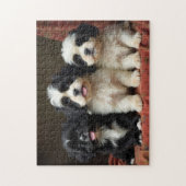 Niedliche Welpen Puzzle (Vertikal)