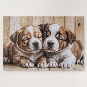 Niedliche Welpen Puzzle