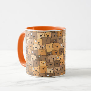 Niedliche Welpen Tasse