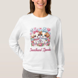 Niedliche Welpen: Valentine Special T-Shirt