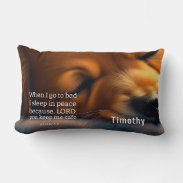 Niedliche Welpenbibel Lendenkissen