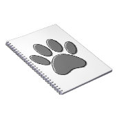 Niedliche Welpenpfanne Zeichnend Notizblock (Rechte Seite)