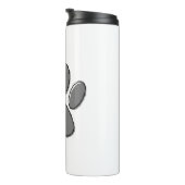 Niedliche Welpenpfanne Zeichnend Thermosbecher (Nach rechts gedreht)